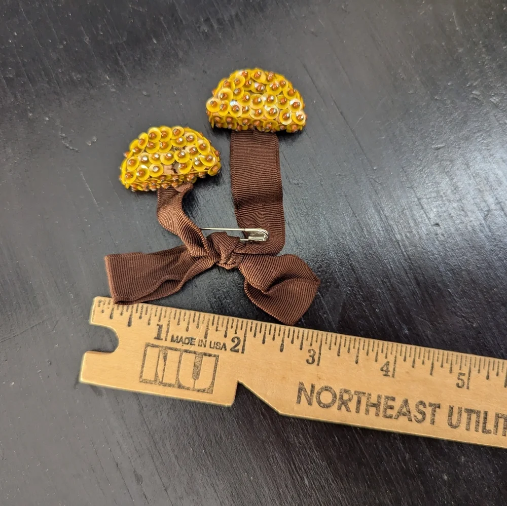 Vintage brown ribbon